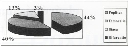 Az alsó végtag akut artériás elzáródásának kezelésével kapcsolatos tapasztalataink