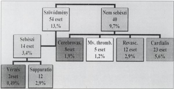 Az alsó végtag akut artériás elzáródásának kezelésével kapcsolatos tapasztalataink