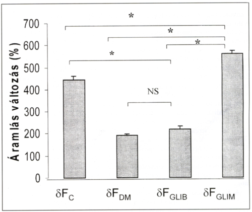 A glimepiride kedvező hatása a mikrocirkulációban, 2. típusú diabetes mellitus korai stádiumában