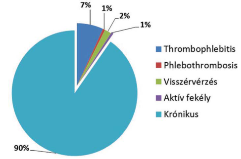 Az alsó végtagi visszérbetegség rizikófaktorainak, tüneteinek és súlyossági fokának vizsgálata