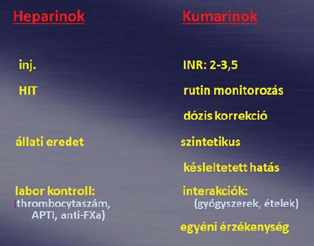 Az új orális antikoagulánsok jelentősége a vénás thromboembóliák megelőzésében és kezelésében