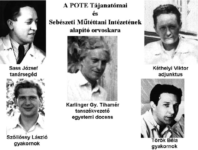 Töredékek a magyarországi műtéttani intézetek történetéből.